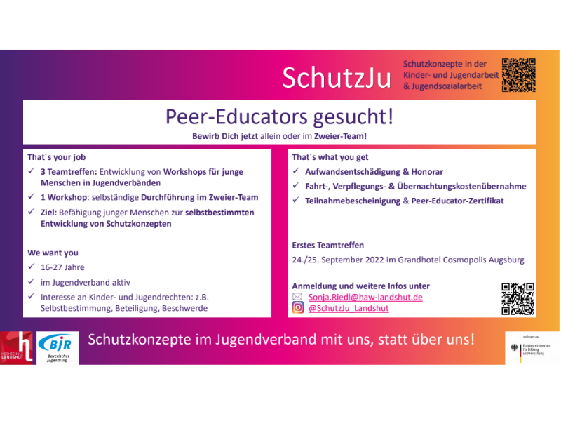 Peer Educator gesucht!!