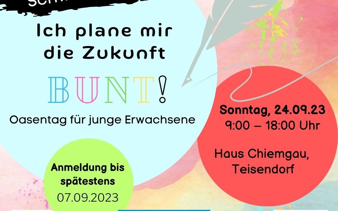 Ich plane mir die Zukunft! Bunt!