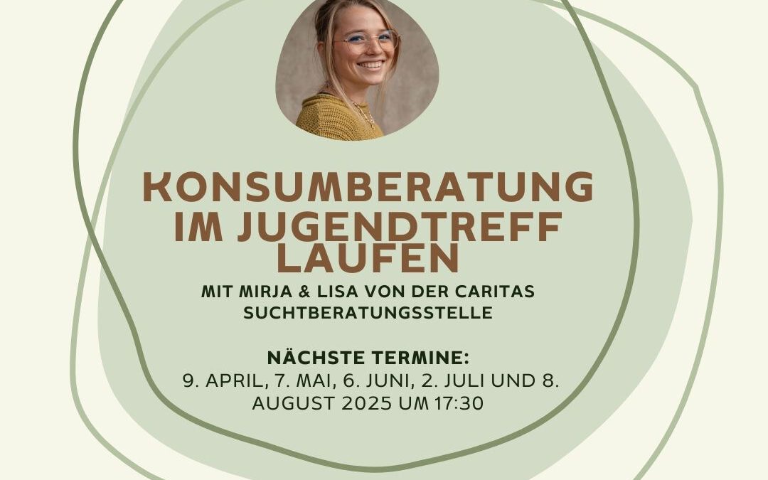 Jugend-Suchtsprechstunde im offenen Jugendtreff Laufen
