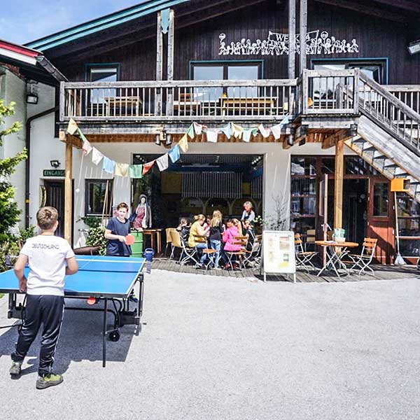 Werk 34 in Berchtesgaden, Außengelände